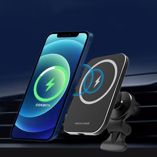 Magnetic Wireless Charging Mobile Phone Car Holder